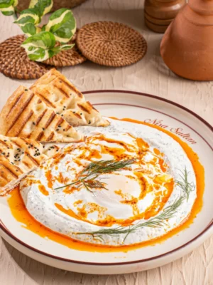TURKISH POACHED EGGS